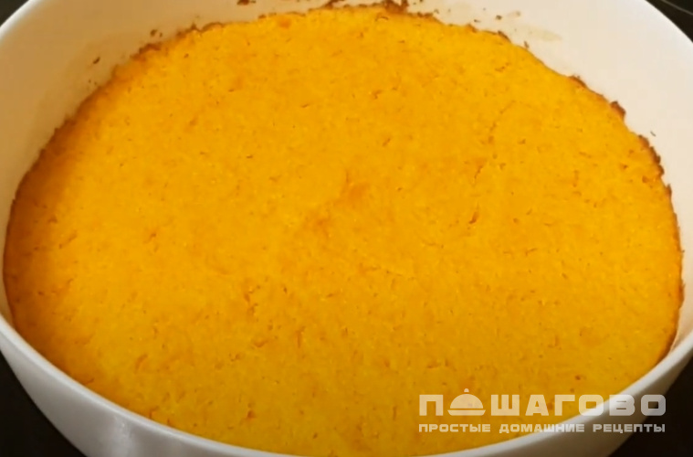 Морковное суфле