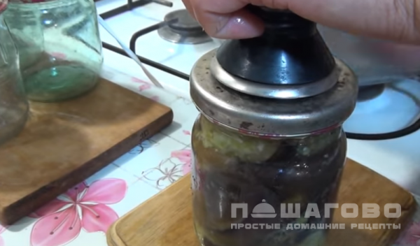 Острые жареные баклажаны на зиму – кулинарный рецепт