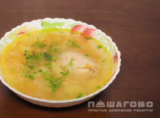 Фото приготовления рецепта: Суп куриный в мультиварке - шаг 6