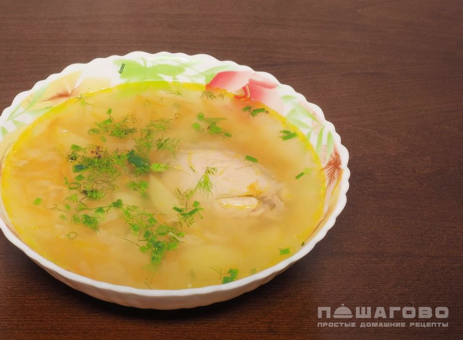 Фото приготовления рецепта: Суп куриный в мультиварке - шаг 6