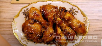Фото приготовления рецепта: Курица в медовом кисло-сладком соусе - шаг 7