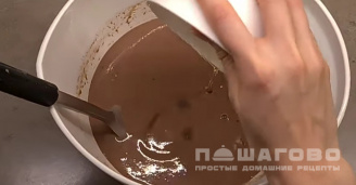 Фото приготовления рецепта: Шоколадный блинный торт - шаг 2