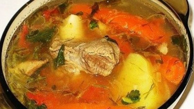 Шурпа по-казахски