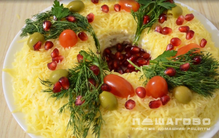 Салат Мужской каприз со свининой