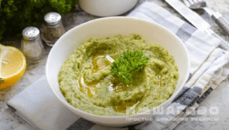 Фото приготовления рецепта: Хумус из брокколи - шаг 3