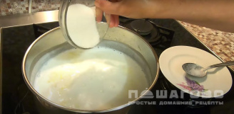 Фото приготовления рецепта: Каша пшенная на молоке - шаг 4