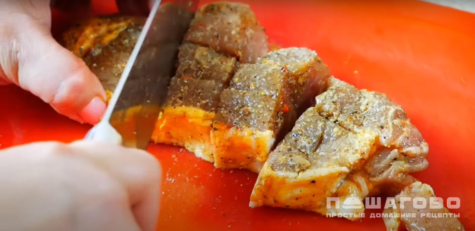 Фото приготовления рецепта: Овощное рагу в горшочках с мясом - шаг 1