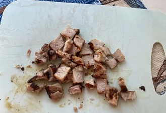 Фото приготовления рецепта: Мини-шаурма «По-домашнему» со свининой - шаг 5