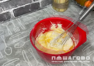 Фото приготовления рецепта: Маковый чизкейк - шаг 3