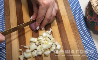 Фото приготовления рецепта: Овощной бигос с колбасой - шаг 1