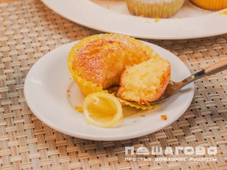 Фото приготовления рецепта: Лимонный кекс - шаг 5
