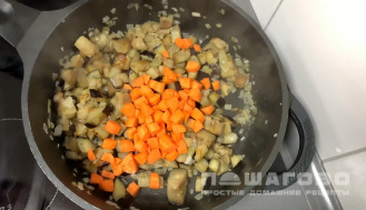 Фото приготовления рецепта: Диетическое овощное рагу с фаршем - шаг 2