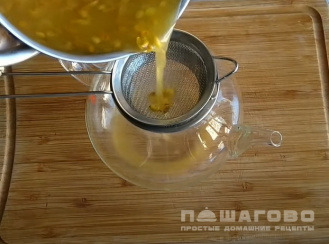 Фото приготовления рецепта: Облепиховый чай - шаг 3