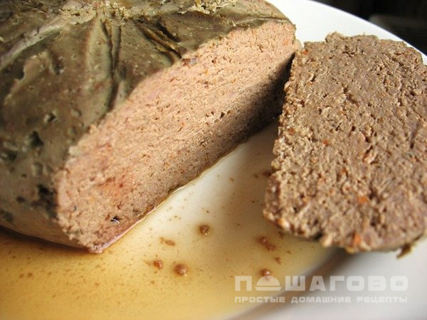 Паштет из легкого говяжьего