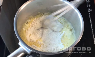 Фото приготовления рецепта: Лазанья из блинов с фаршем - шаг 3