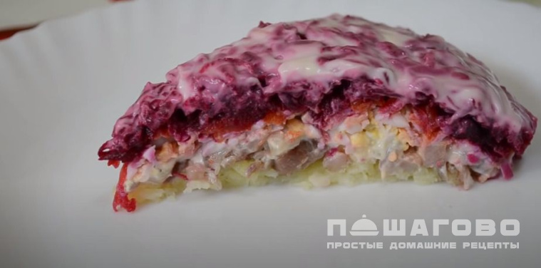 Салат Сельдь под шубой