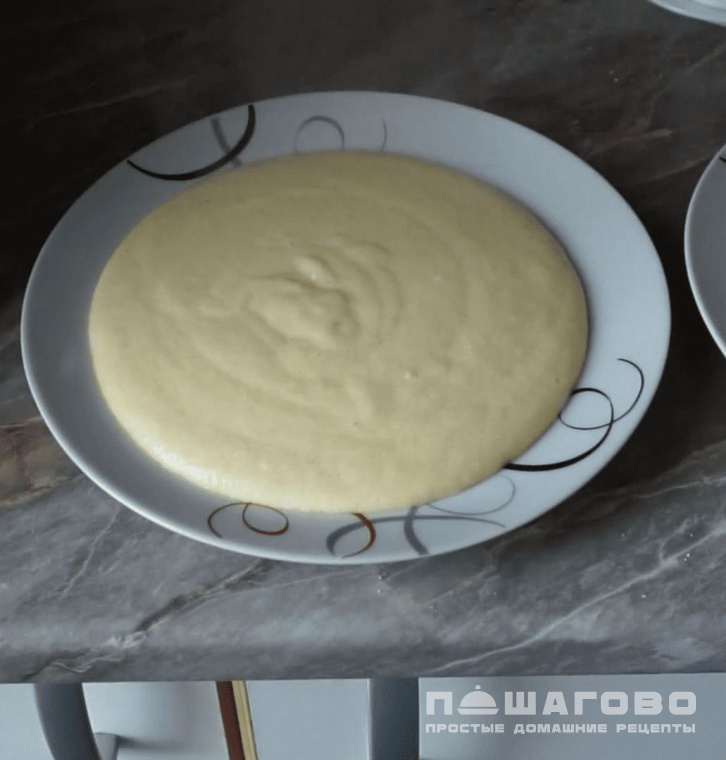 Каша из поленты на молоке