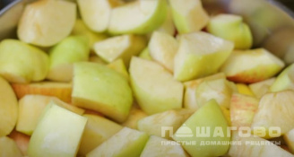 Фото приготовления рецепта: Тонкая пастила из яблок в духовке - шаг 1