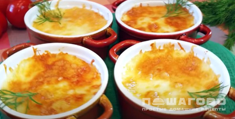 Классический грибной жюльен