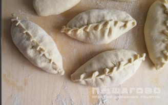Фото приготовления рецепта: Корейский пирожки пигоди - шаг 5