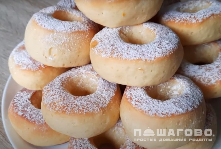 Печеные пончики