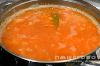 Фото приготовления рецепта: Запорожский капустняк с булгуром - шаг 5