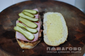 Фото приготовления рецепта: Кубинский сэндвич кубано - шаг 9