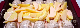 Фото приготовления рецепта: Котлеты с картошкой в духовке - шаг 7