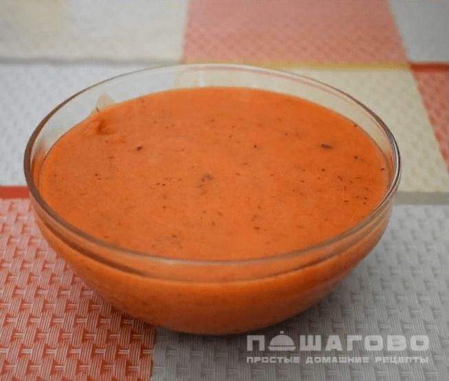 Классическая подливка из томатной пасты с мукой