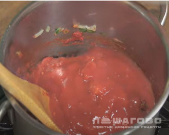 Фото приготовления рецепта: Суп томатный - шаг 3