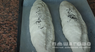 Фото приготовления рецепта: Турецкий хлеб - шаг 9