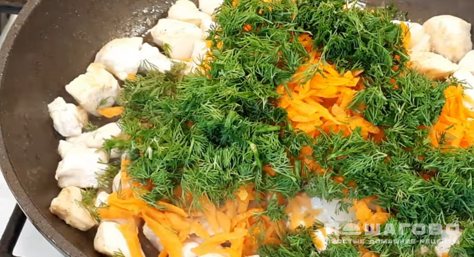 Фото приготовления рецепта: Гречка по-купечески с курицей - шаг 2