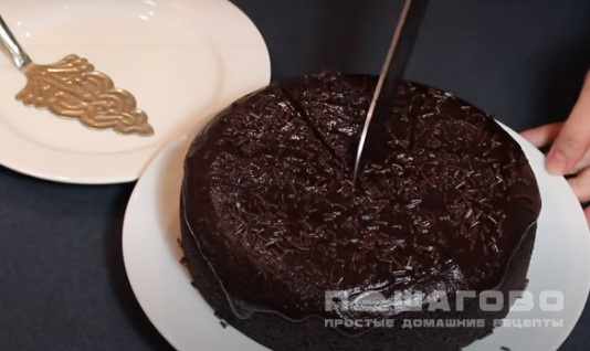 Шоколадный кекс в мультиварке
