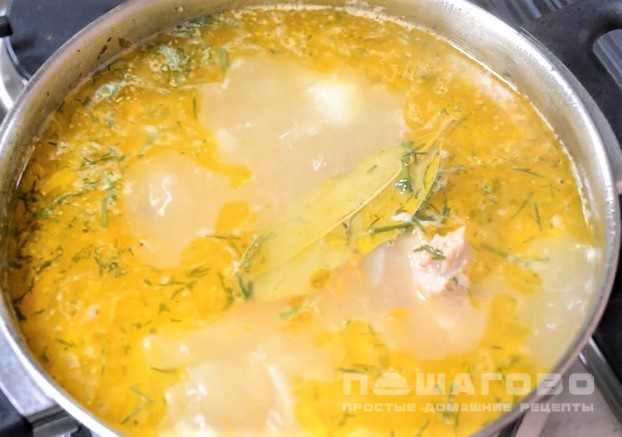 Суп щи из свежей капусты с курицей
