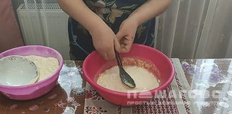Фото приготовления рецепта: Татарские пончики - шаг 6