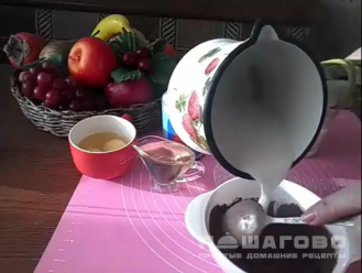 Фото приготовления рецепта: Сибирский черемуховый торт - шаг 2