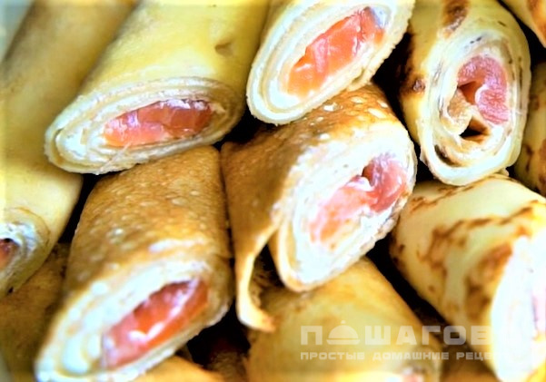 Начинка для блинов из семги