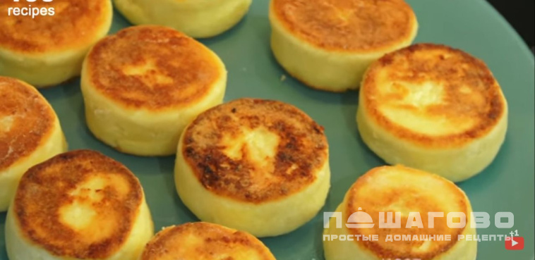 Домашние сырники с манкой