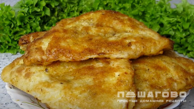 Чебуреки с капустой