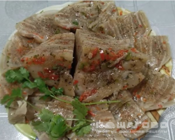Зельц из свиной шкурки