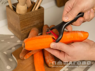 Фото приготовления рецепта: Морковный сок - шаг 1