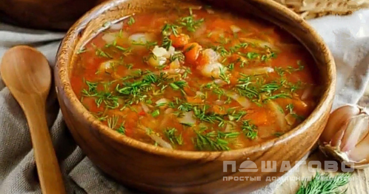 Суп щи с говядиной ​классический рецепт