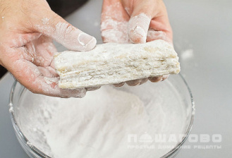 Фото приготовления рецепта: Пастила белковая в сахарной пудре - шаг 7