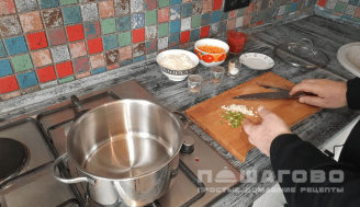 Фото приготовления рецепта: Суп с фасолью - шаг 1