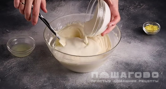 Фото приготовления рецепта: Сырный чизкейк - шаг 7
