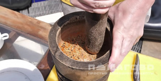 Фото приготовления рецепта: Каракатица на гриле - шаг 3