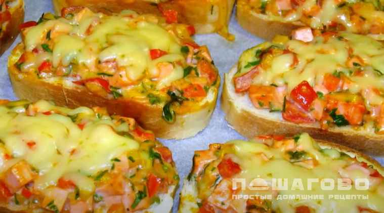 Горячие закусочные бутерброды