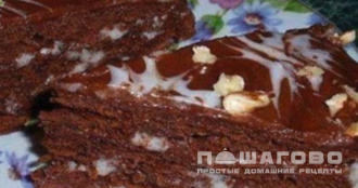 Фото приготовления рецепта: Трюфельный сметанник - шаг 4