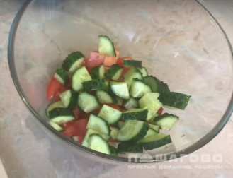 Фото приготовления рецепта: Салат с семенами чиа - шаг 2