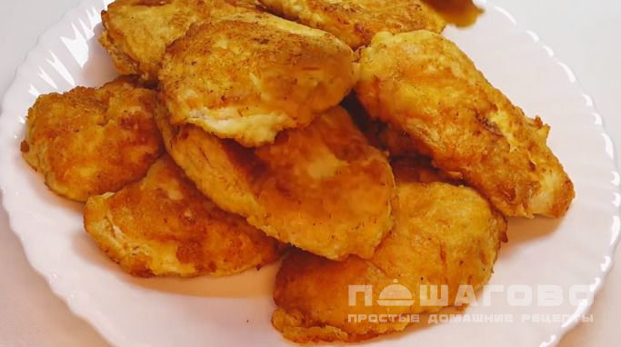 Куриная отбивная в кляре